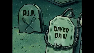 SpongeBob SquarePants Mr Krabs Checking The Headstones 