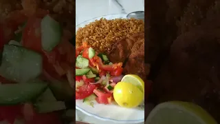 وجبه غدا بفتيك ورز بنى صحيه ولذيذه بالذبده  وجبه غدا بفتيك ورز بنى صحيه ولذيذه بالذبده