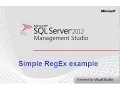 SQL Server Management Studio Basic RegEx Replace