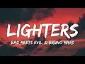 Download Lagu Bad Meets Evil \u0026 Bruno Mars - Lighters (Lyrics)
