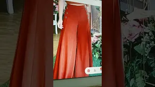 بمترين وربع قماش هتعملى البنطلون الجميل دا 