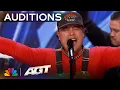 Third Gen Oil Worker Jesse Joe Sings Grindstone Auditions AGT 2026