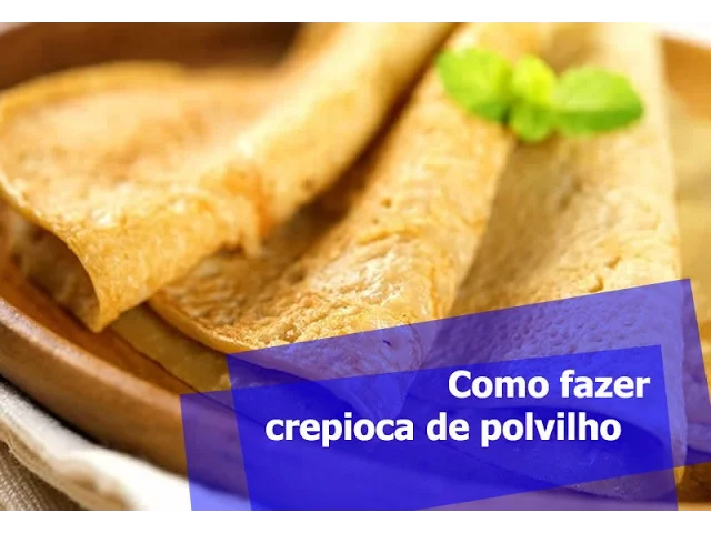 COMO FAZER CREPIOCA FIT DOCE OU SALGADA SUPER SIMPLES!