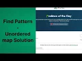 Find patterns gfg potd Problem of the day Easy Solution C