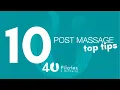 Top 10 Tips for Massage Aftercare 4U Pilates Wellbeing
