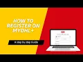 How to register on MYDHL