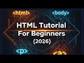 HTML HTML5 Tutorial for Beginners 2026