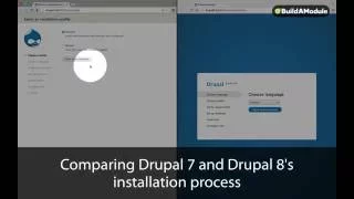 3 Comparing Drupal 7 and Drupal 8 s installation process