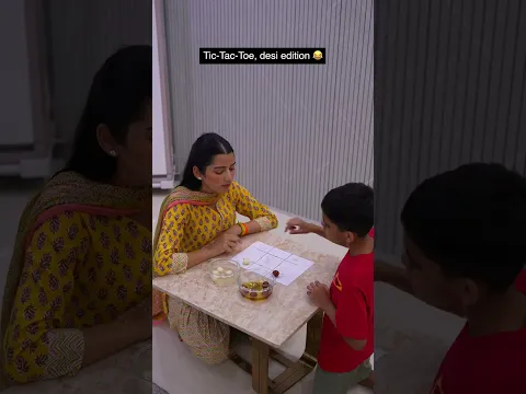 Tic-Tac-Toe, desi edition 😂 #neetubisht #lakhneet #funny #comedy