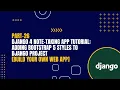 Part-26 Django 4 Note-Taking App Tutorial Adding Bootstrap 5 Styles To Django Project
