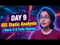 Session 9 iOS Static Analysis Mach-O Binary Code Signature embedded mobileprovision Deep Dive