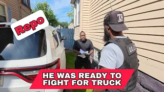 He had 3 cars on the repo list, so I called back up (Repo)
