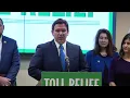 Gov DeSantis signs bill to provide toll relief to Florida commuters