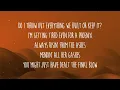 Taylor Swift - You're Losing Me (From The Vault) Lyrics
