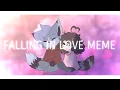 falling in love meme