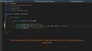 C Tutorial - 1 Basic text printing
