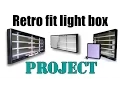 What do I use to replace lights in a sign light box