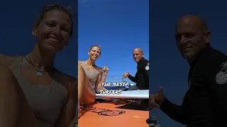 Surfing with Kelly Slater