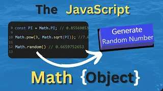 TUTORIAL - The JavaScript Math Object Including Random Number Generator