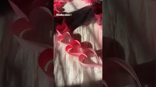 Diy Valentines day decoration idea Heart garland heart decoration idea
