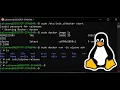 Linux command line touch nano cat less more head tail cp rm