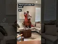 HE S RIDING A DINOSAUR