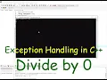 Divide by Zero Exception in C