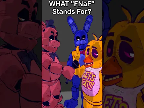What Does "FNaF" Stand For? | FNaF 2 Movie MEME