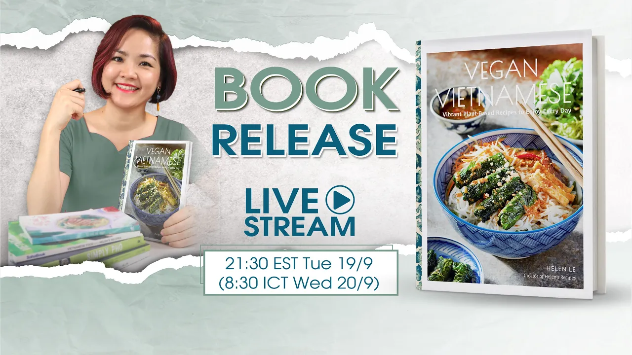 Live: Vegan Vietnamese Book Release