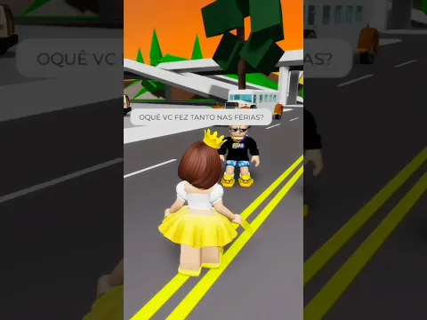 Oquê Você Fez Tanto Nas Férias? # #roblox #robloxshorts