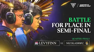 Who Could Handle The Pressure? | levyfinn v nicolas99fc | FC Pro World Championship - Quarter-Final