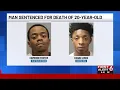 Omaha man sentenced for death of 20-year-old