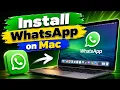 How to Install WhatsApp on Mac Easy Step-by-Step Setup Guide