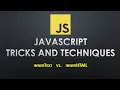 innerHTML vs innerText