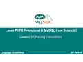PHP Procedural MySQLi Lesson 27 Builtin Functions