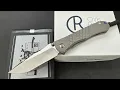 Chris Reeve Umnumzaan Drop Point knife with CPM MagnaCut Glass Blasted