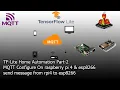 mqtt on raspberry pi and esp8266 micro python IoT Essential home automation