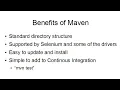 Selenium WebDriver 3 API Course Part 2 - Maven and My First Test