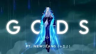 GODS - GENSHIN IMPACT I ft NewJeans 4K