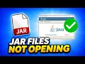 How To Fix Java Not Opening JAR Files 2026 Complete Guide