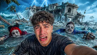 UN TSUNAMI DESTRUYÓ LA CASA DE ALEJO IGOA
