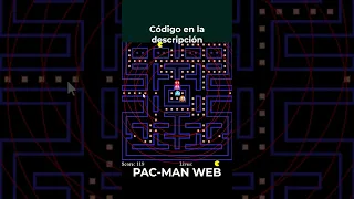 PAC MAN GAME Codigo HTML - Javascript
