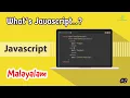 Javascript for Beginners - 02 What s Javascript Malayalam Learn Programming with Rafeeque