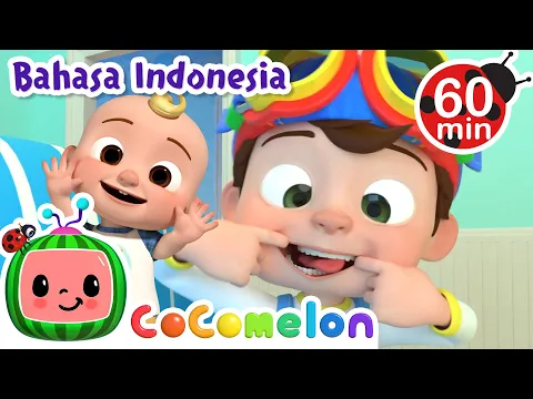 Download MP3 Lagu Tertawa Bersama Keluarga😁😆 | CoComelon Bahasa Indonesia - Lagu Anak Anak | Nursery Rhymes