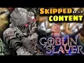 Goblin Slayer Cut Content What Did The Anime Change - Episodes 1