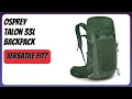 REVIEW 2026 Osprey Talon 33L Backpack Features