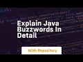 explain java buzzwords in detail