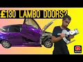The Cheapest Lambo Door Conversion Ever 130 Hinges on a Focus