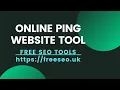 Download Lagu Free URL Ping Tools | Free SEO Tools