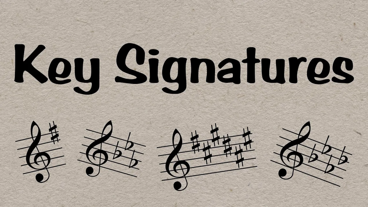 Key Signatures - Everything You Need To Know in 6 minutes Key Signatures - Everything You Need To Know in 6 minutes